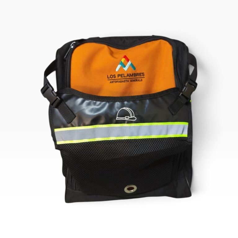 bolso porta casco frontal