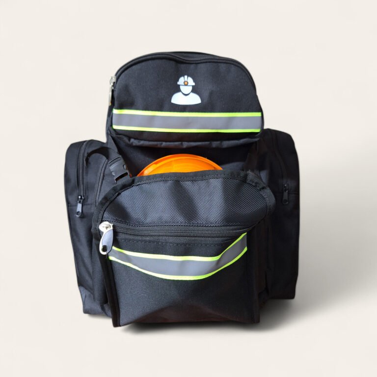 Mochila porta casco frontal